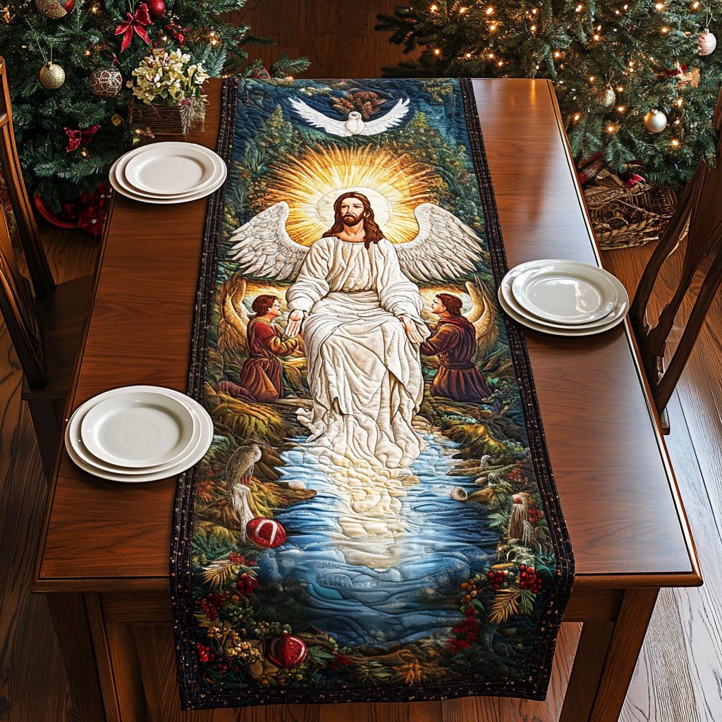 Angelic Serenity Table Runner