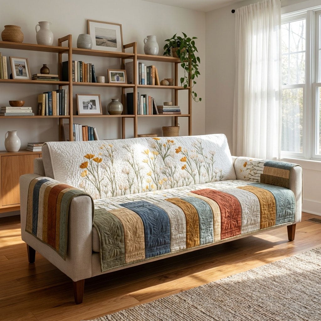 Antique Tomes Sofa Cover