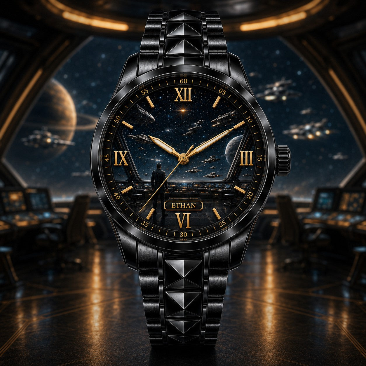 Custom Name Watch — personalized with a custom name