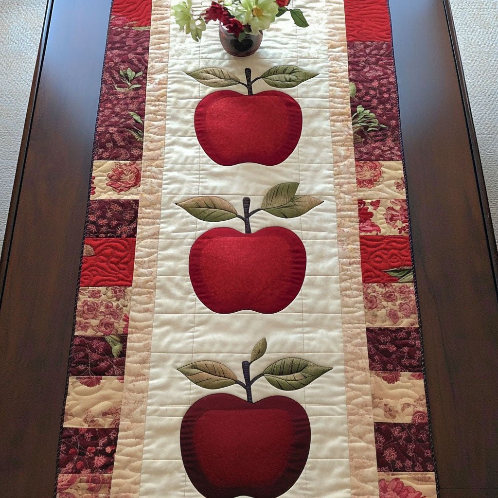 Apple Bloom Table Runner
