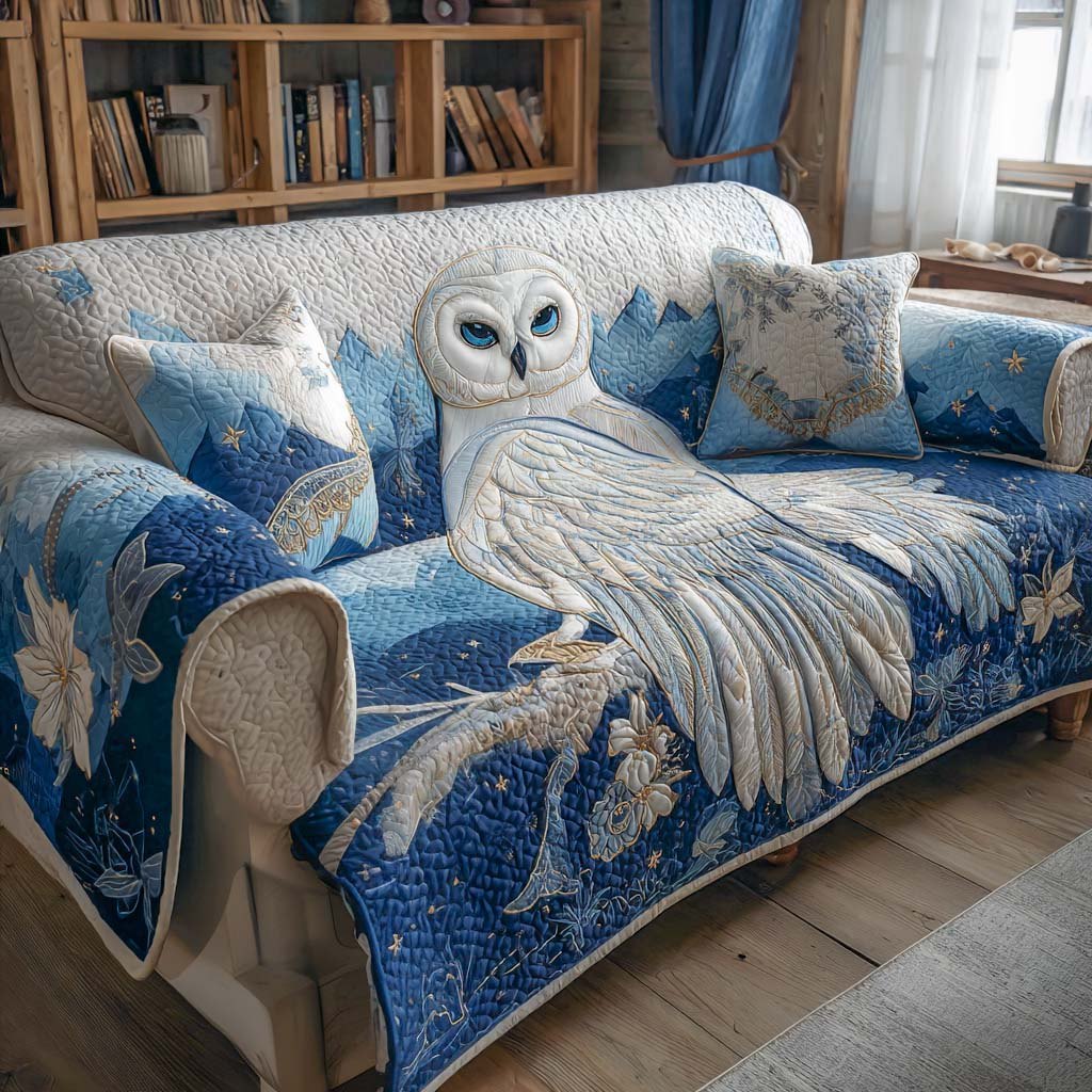 Arctic Calm Sofa Cover