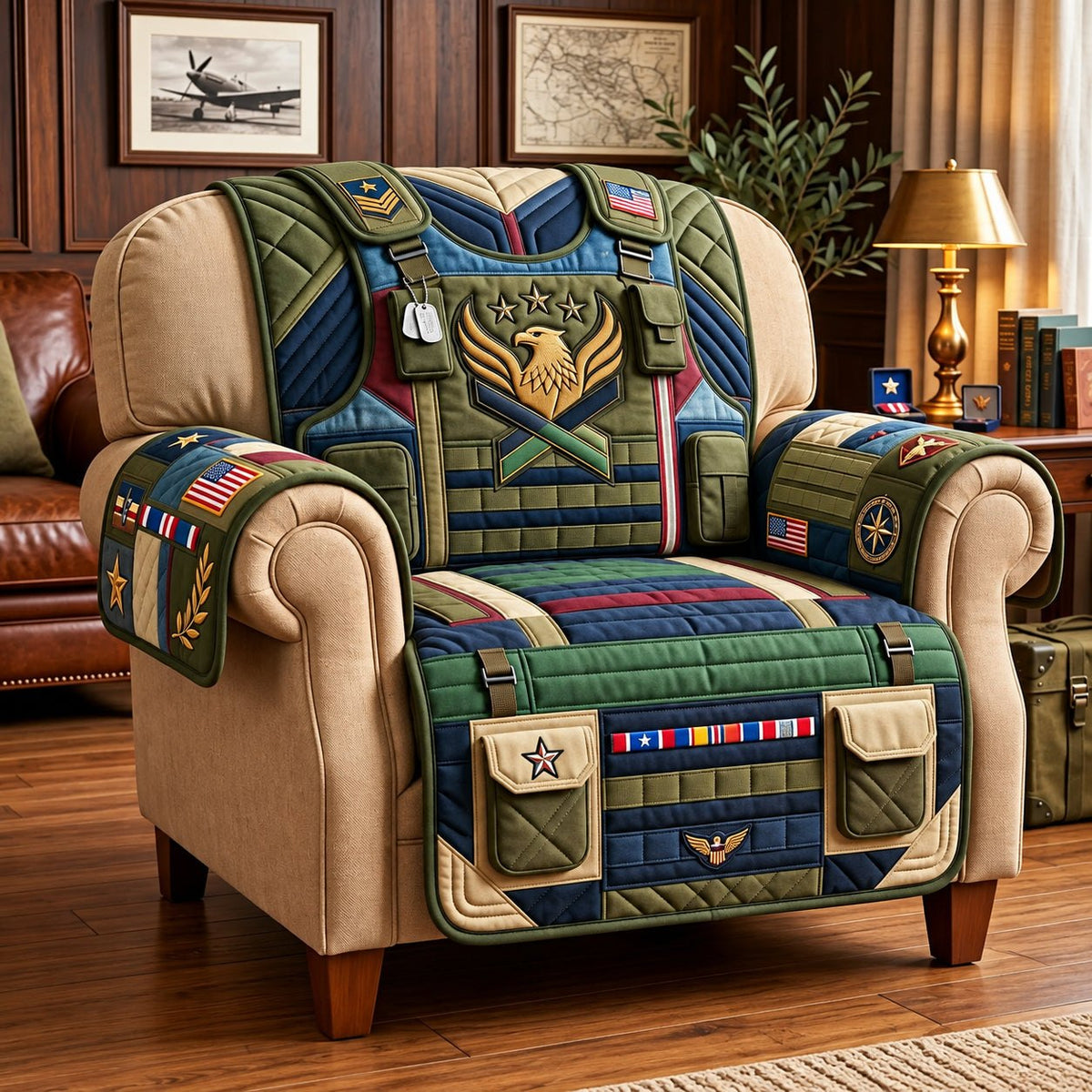 Army Honor Sofa Cover