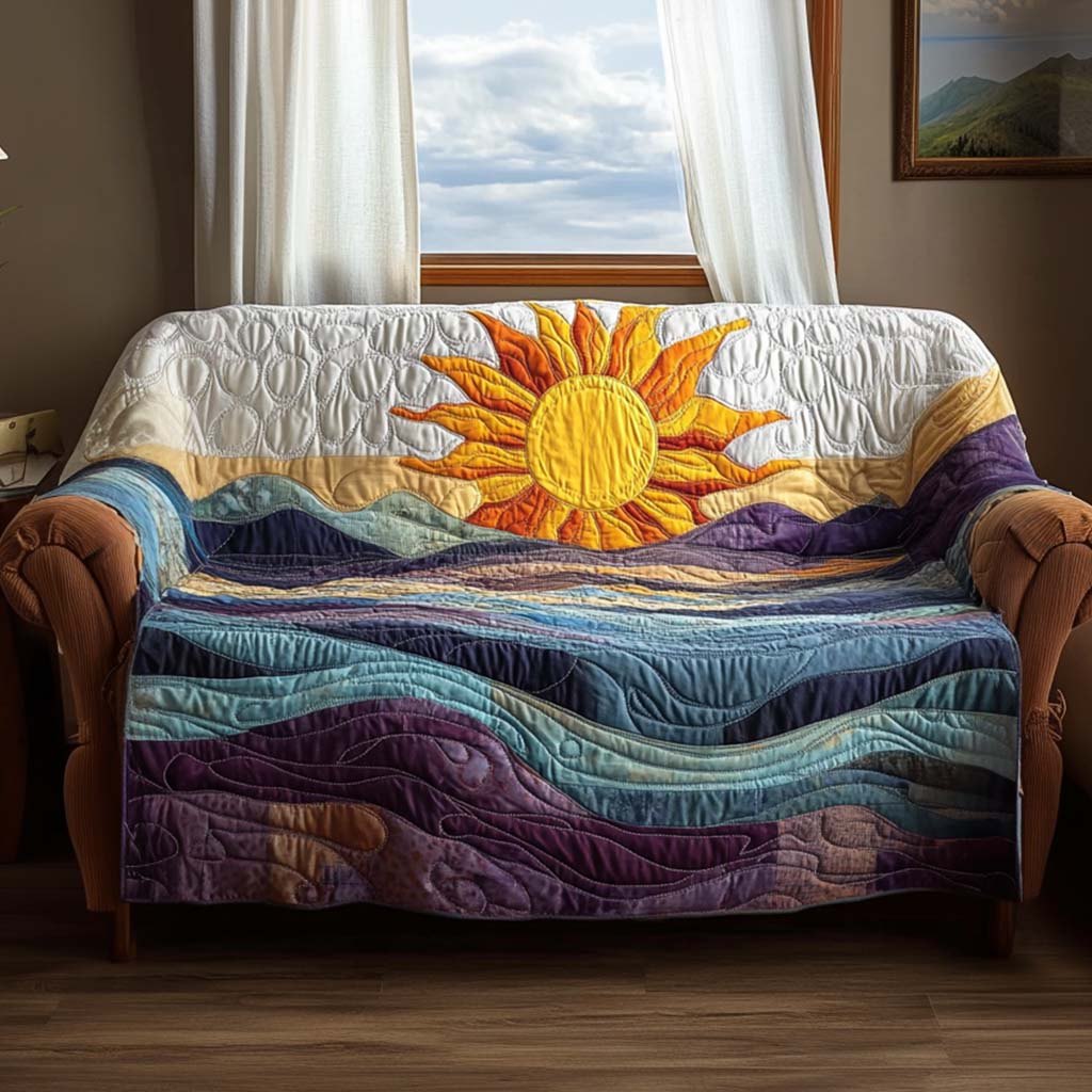 Artistic Horizon Sofa Cover