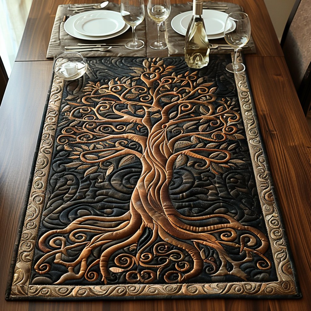 Astral Roots Table Runner