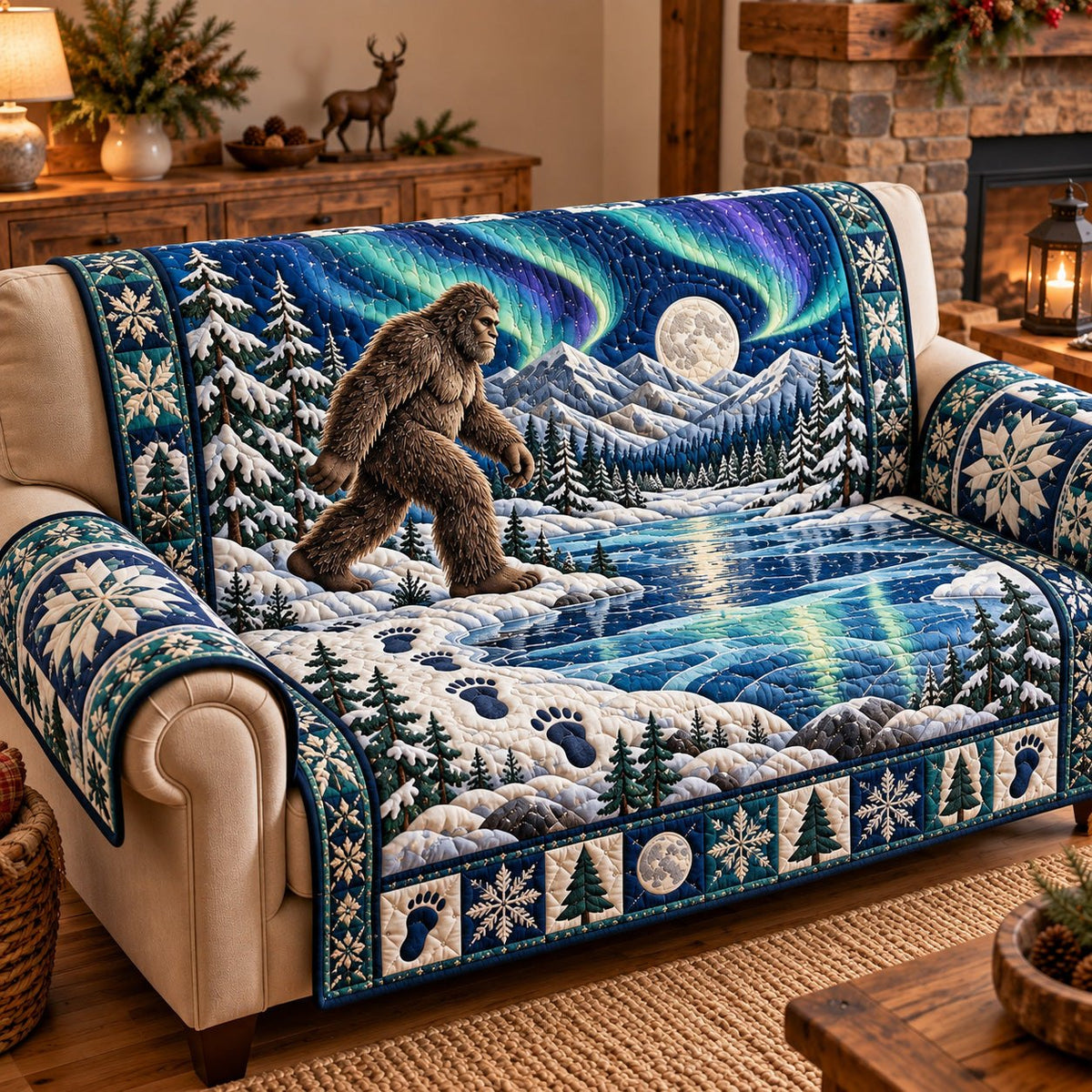 Aurora Bigfoot Walk Sofa Cover
