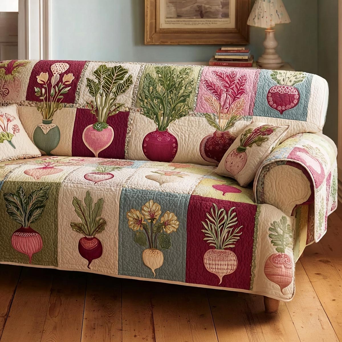 Autumn Beets Sofa Cover