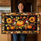Autumn Blissful Day Table Runner