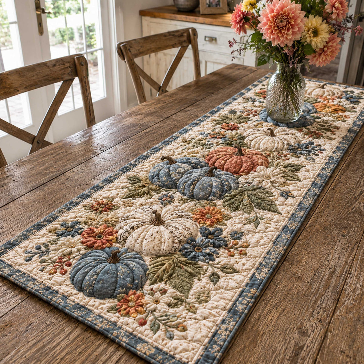 Autumn Cottage Table Runner