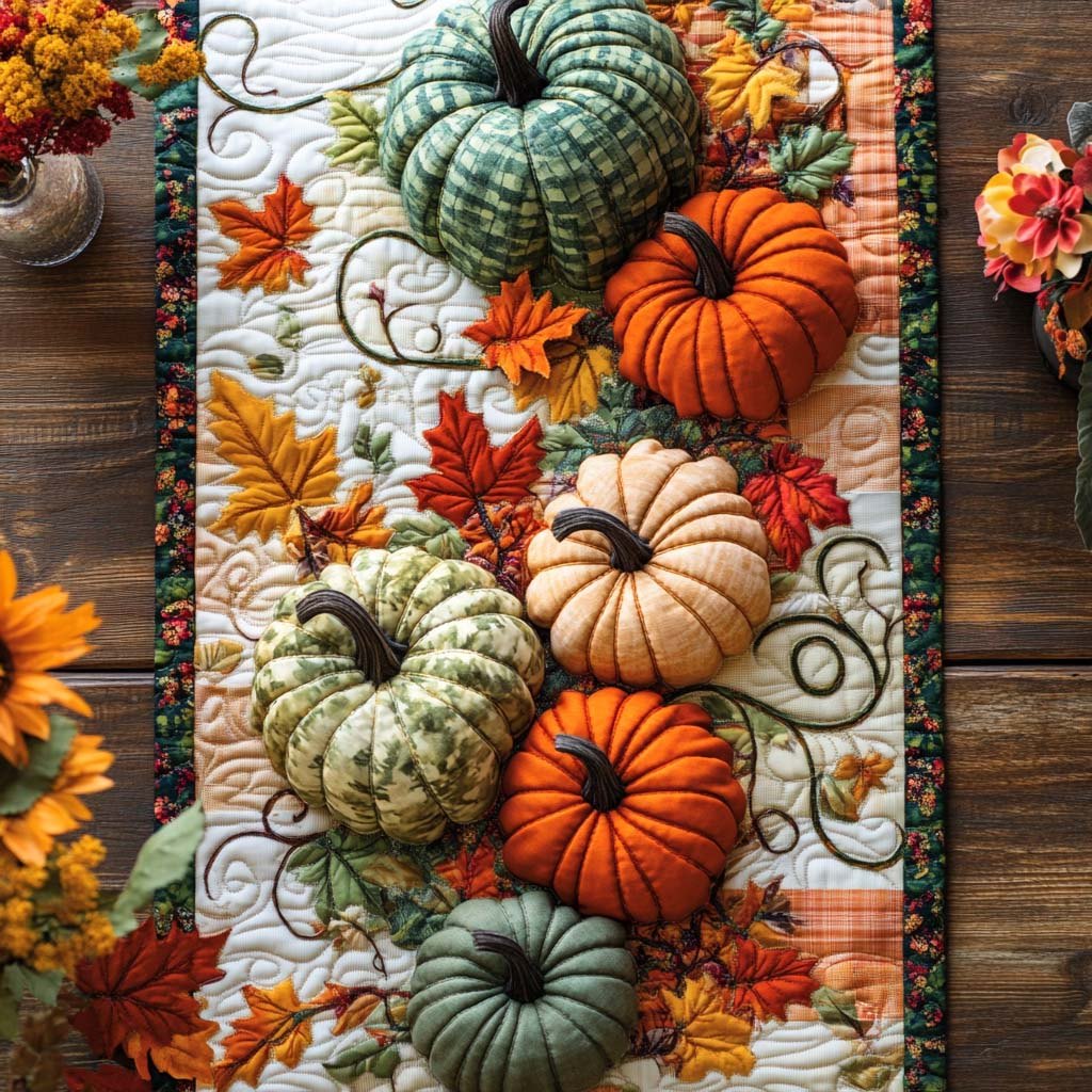 Autumn Cozy Lane Table Runner