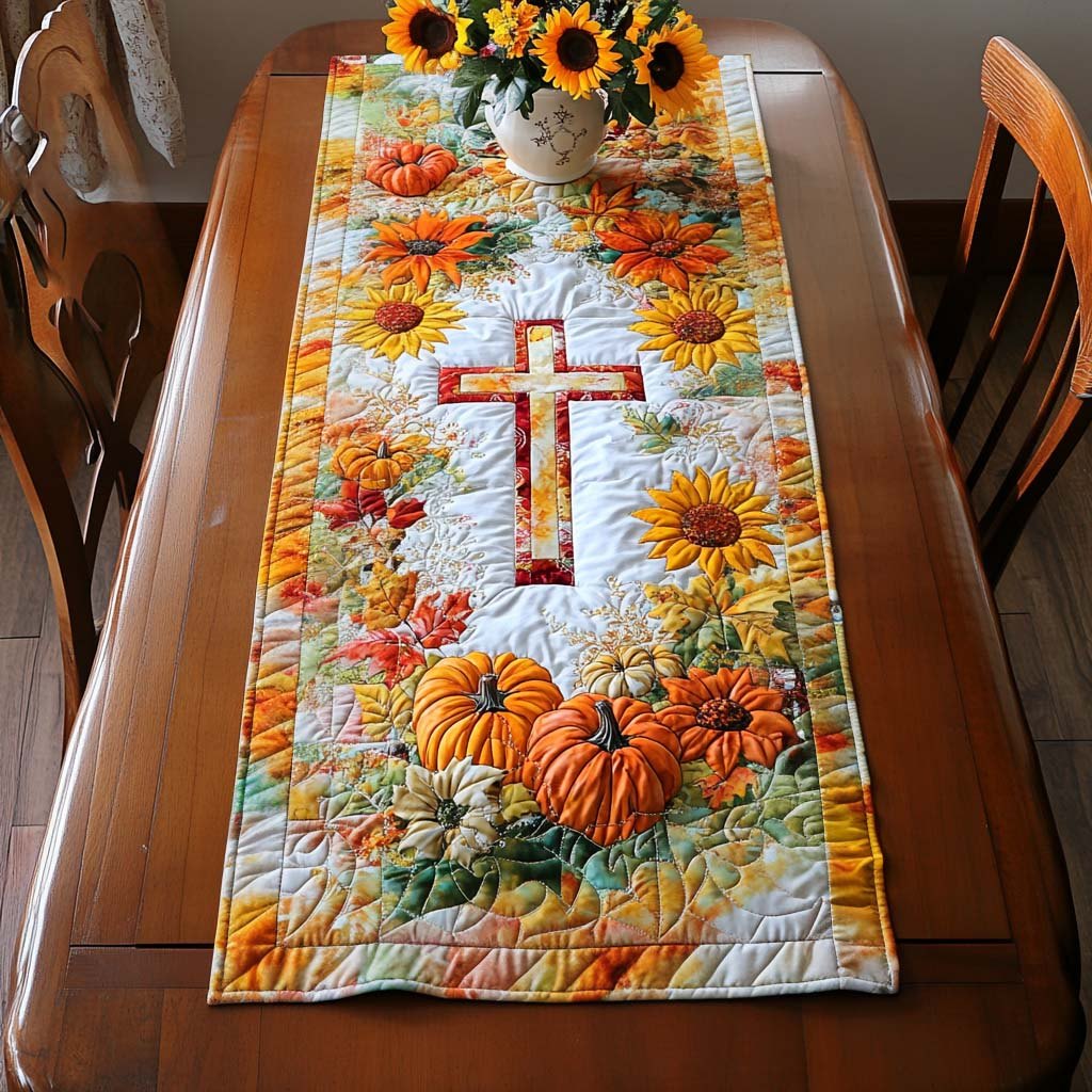 Autumn Crosslight Table Runner