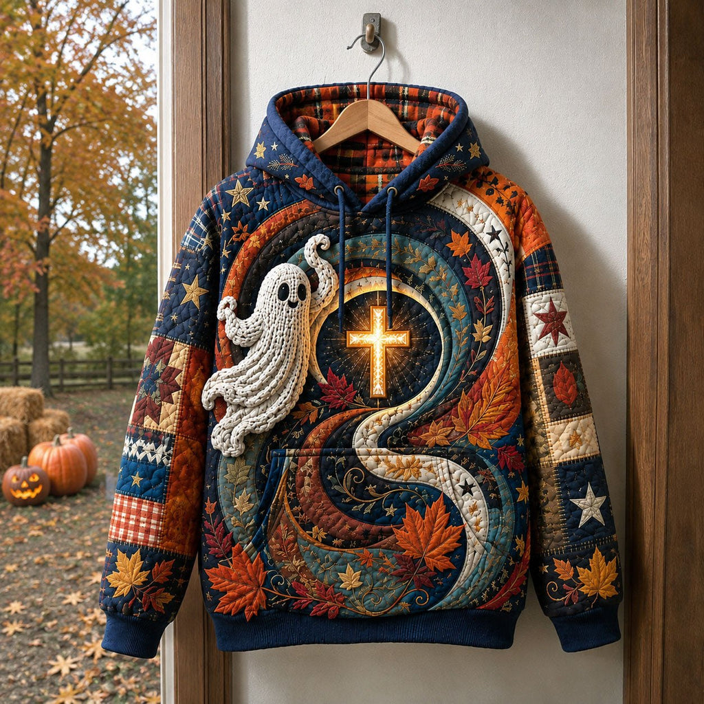 Autumn Faith Vortex hoodie, all-over print