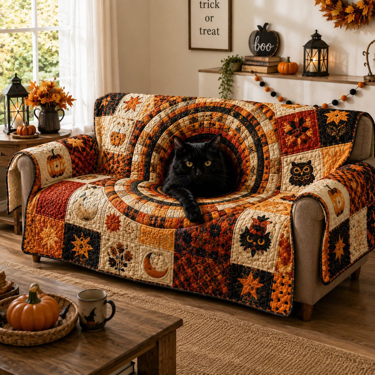 Autumn Familiar Sofa Cover