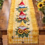 Autumn Gnome Cozies Table Runner