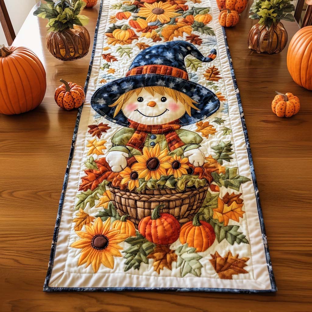 Autumn Joyful Harvest Table Runner