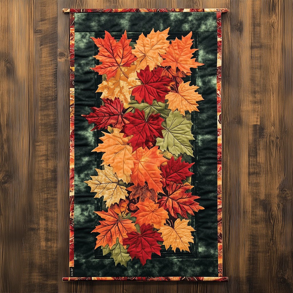 Autumn Leaves Whisper Table Runner