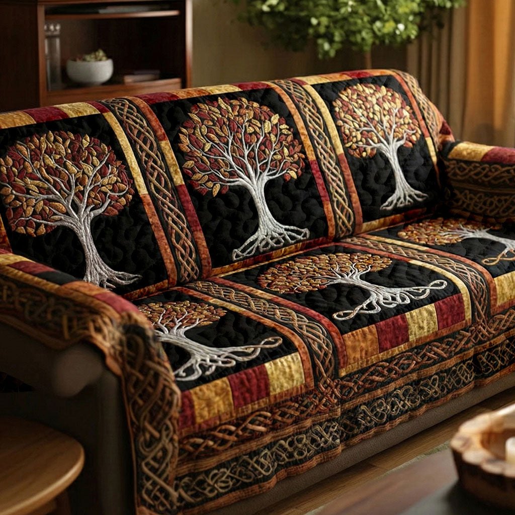 Autumn Nature Roots Sofa Cover