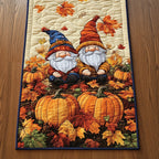 Autumn Pumpkin Scene Table Runner
