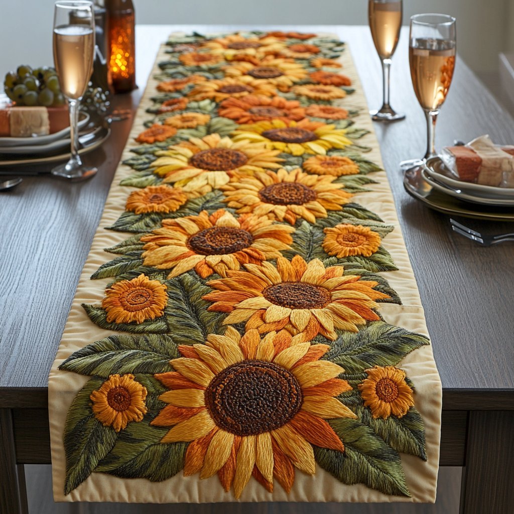 Autumn Rays Table Runner