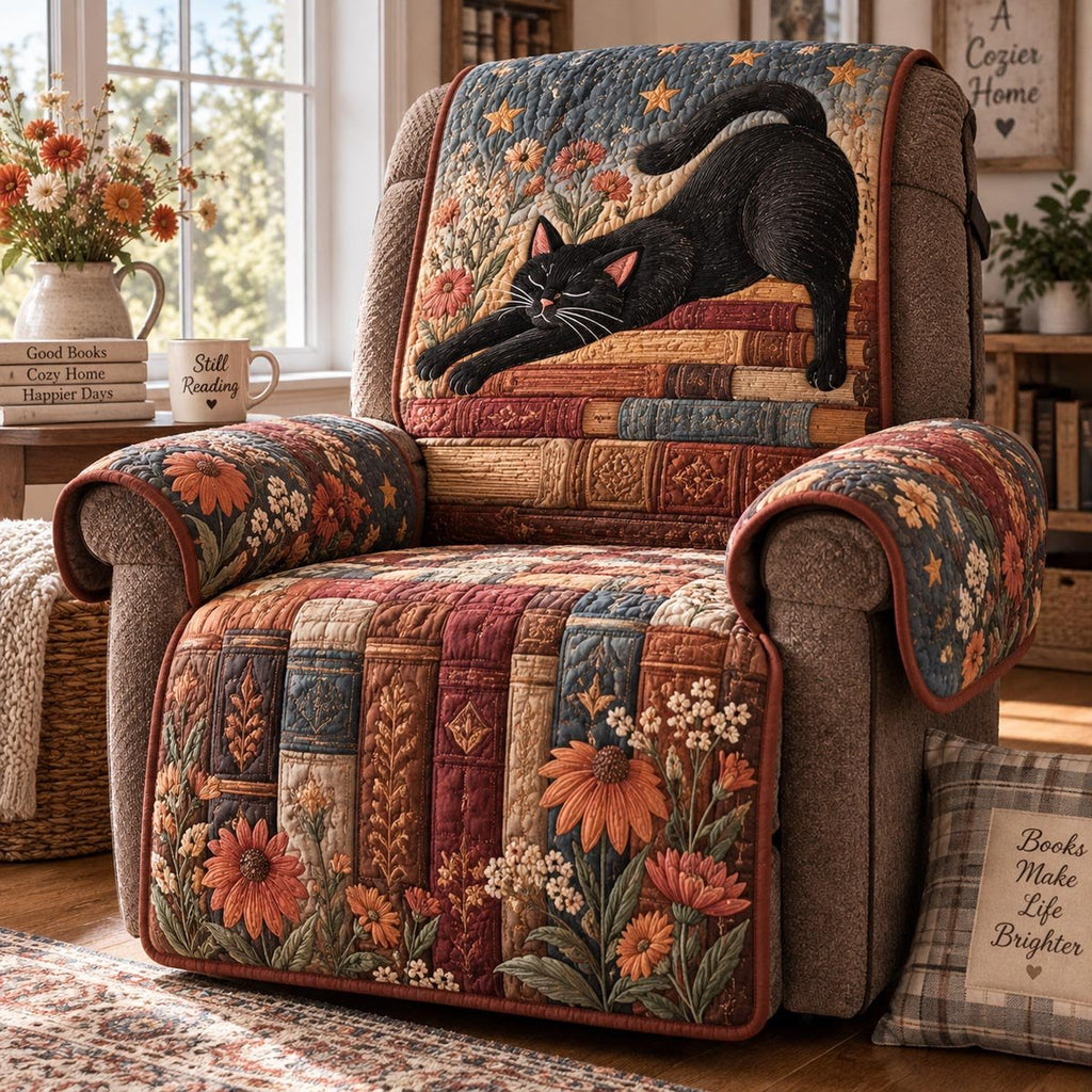 Autumn Storytime Cat Sofa Cover