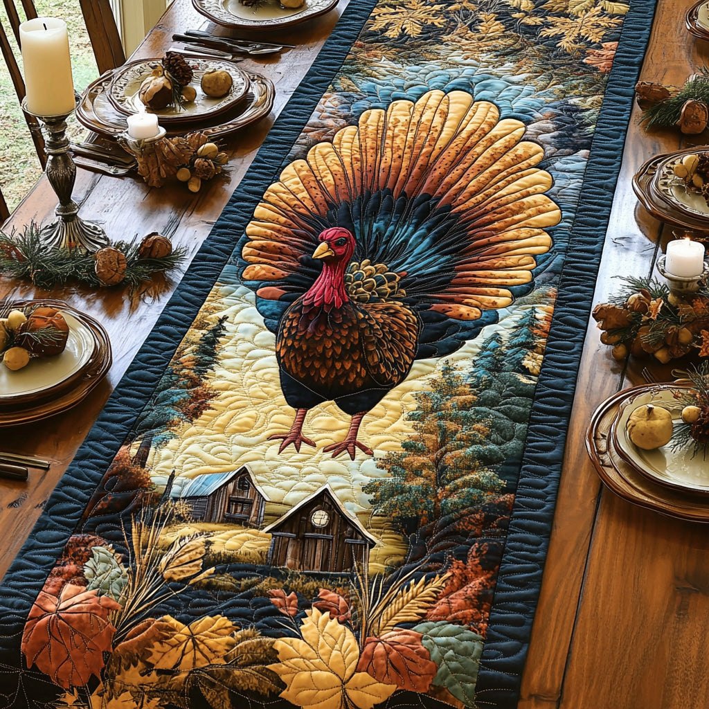 Autumn Strut Table Runner
