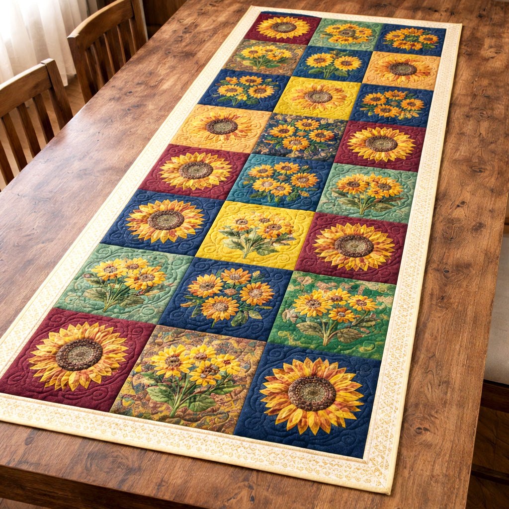 Autumn Sunfield Table Runner