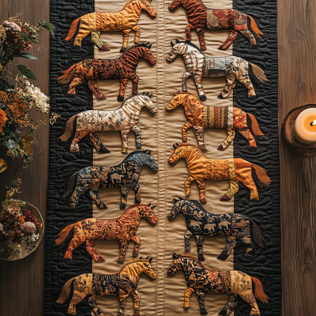 Autumn Trot Table Runner