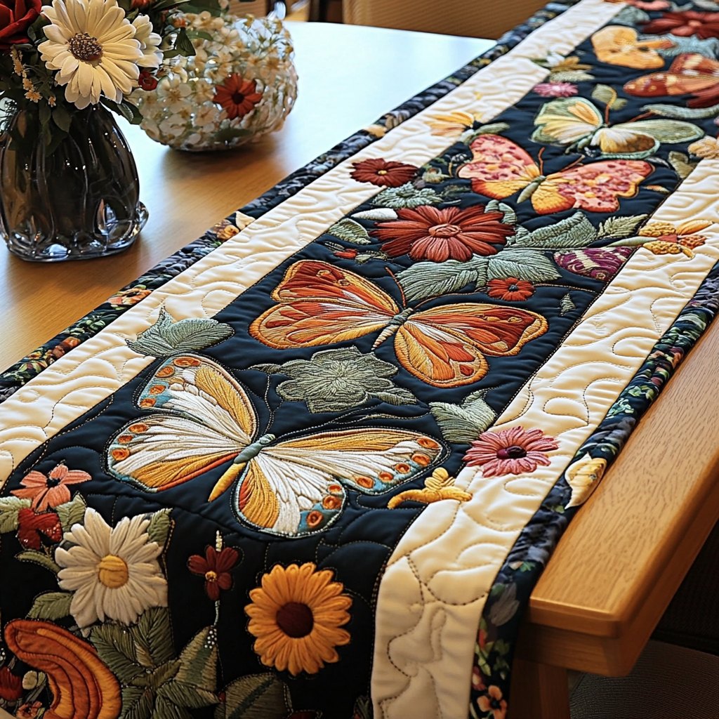 Autumn Wings Table Runner