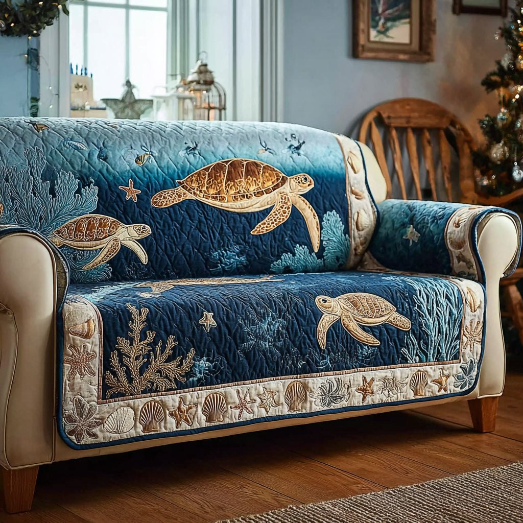 Azure Marine Sofa Cover