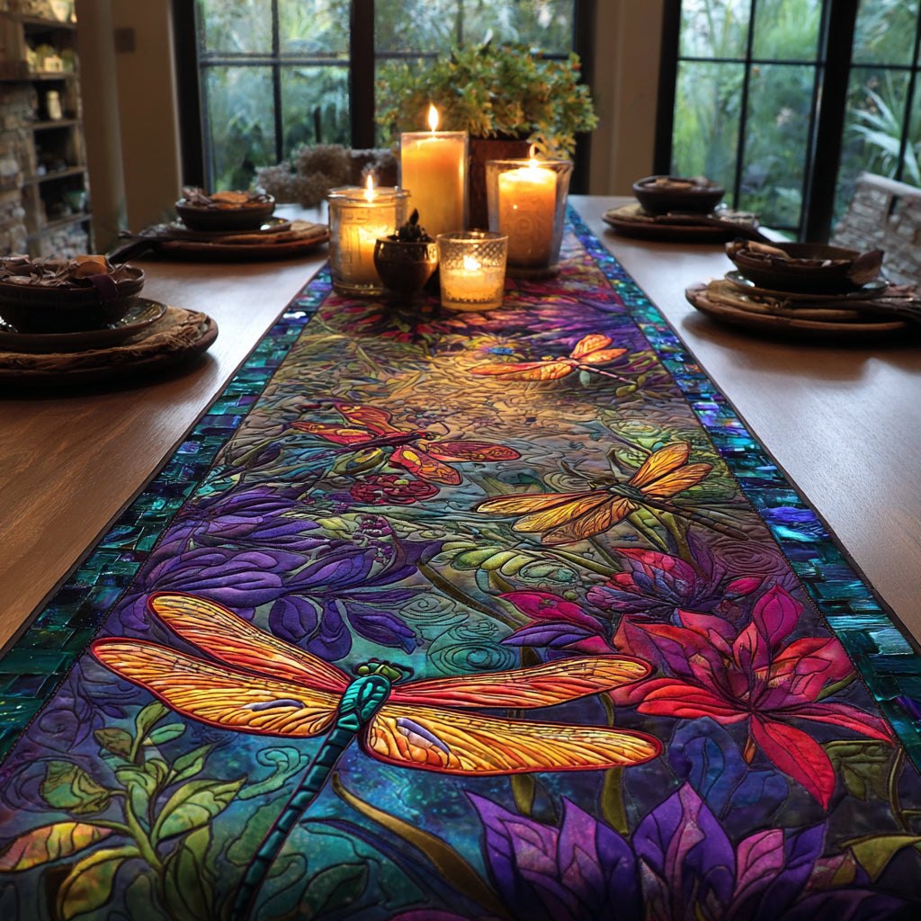 Azure Wing Spirit Table Runner