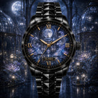 Custom Moonlit Crystal Conservatory Watch — personalized with a custom name