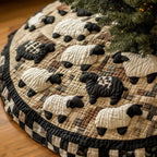 Baa in the Breeze Christmas Tree Skirt