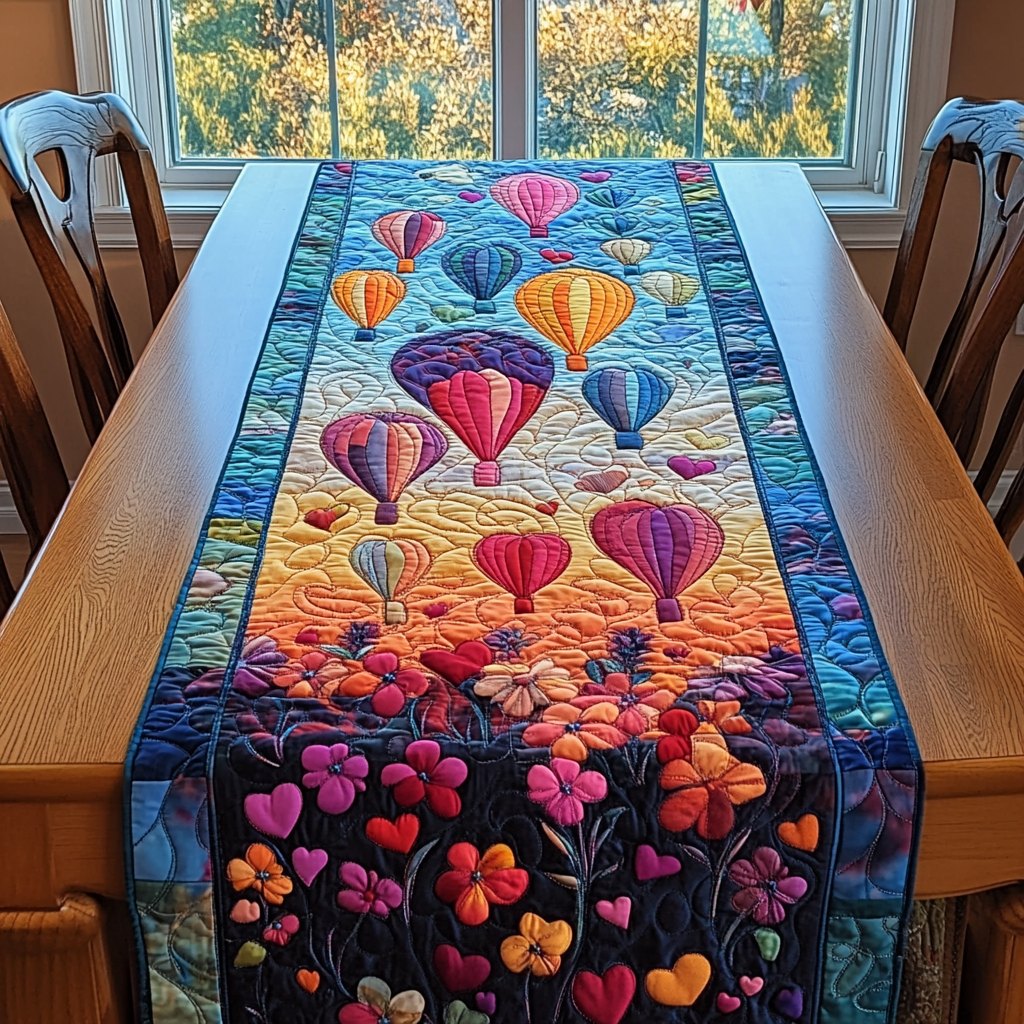 Balloons and Beyond Table Runner