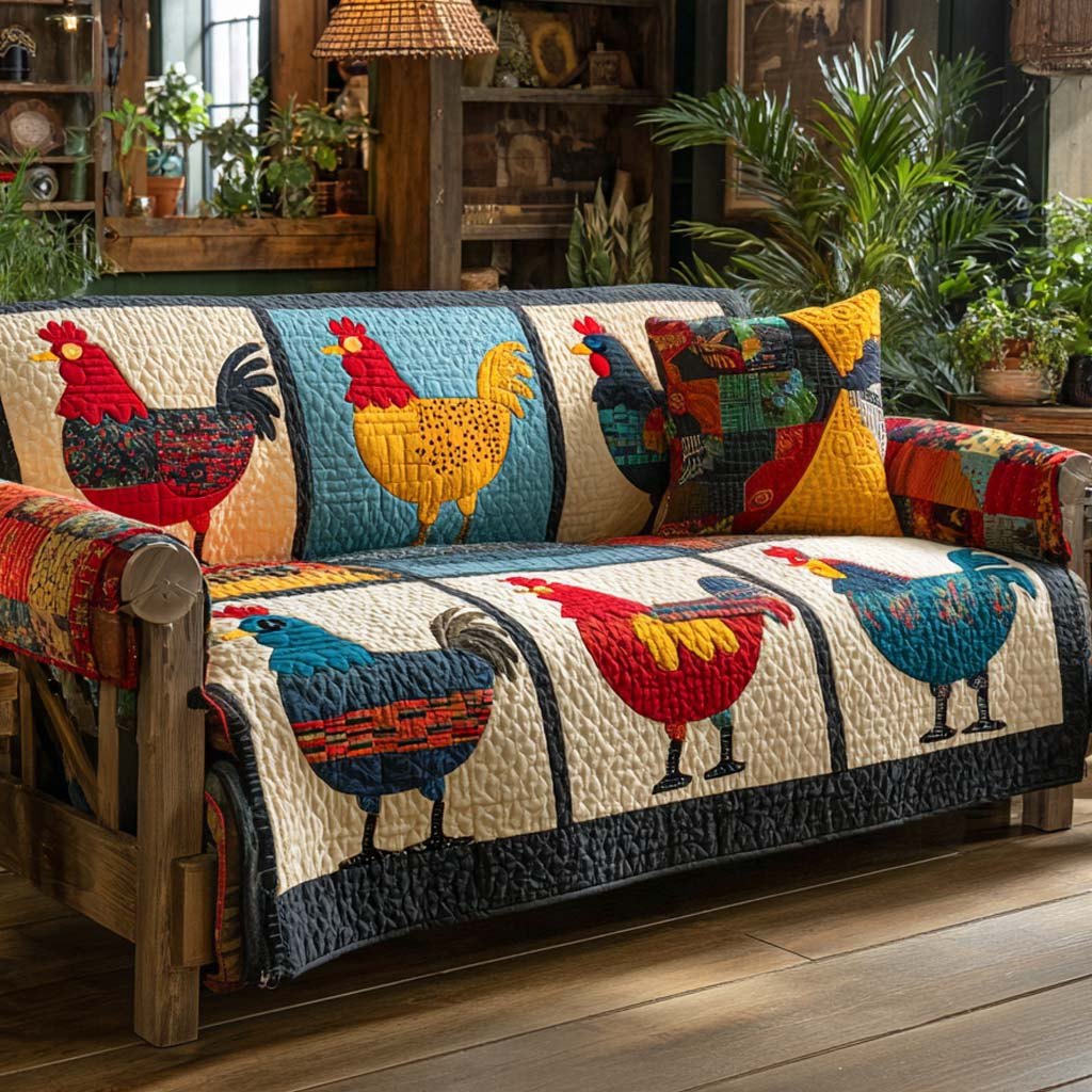 Barnyard Charm Sofa Cover