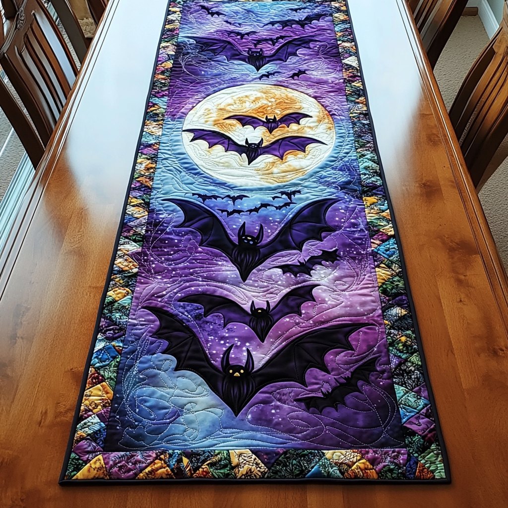 Bat Horizon Table Runner