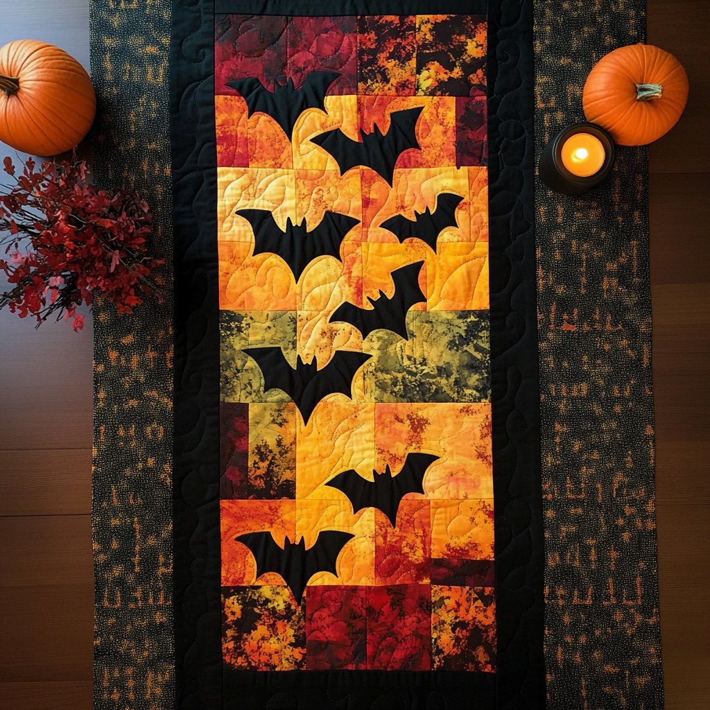 Bat Brigade Table Runner
