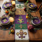 Bayou Carnival Table Runner