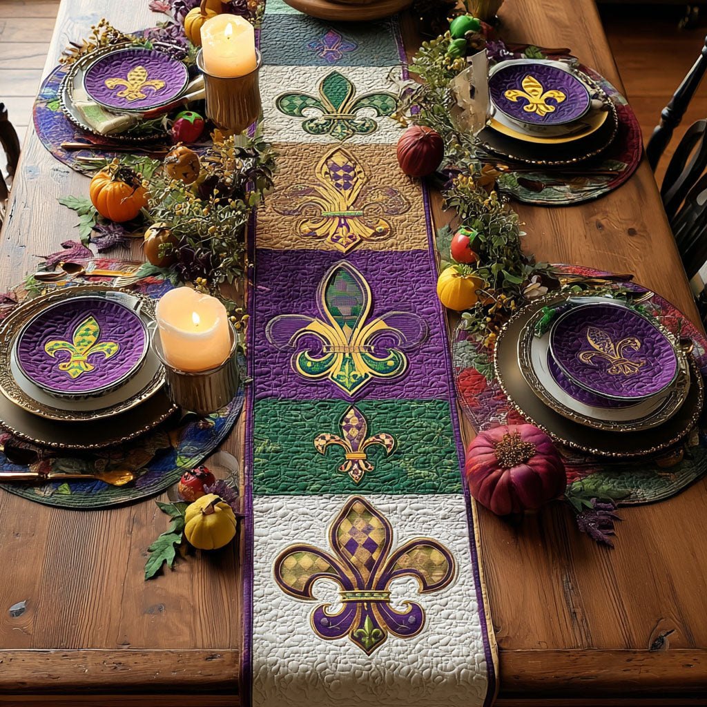 Bayou Carnival Table Runner