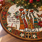 Be Still Heritage Christmas Tree Skirt