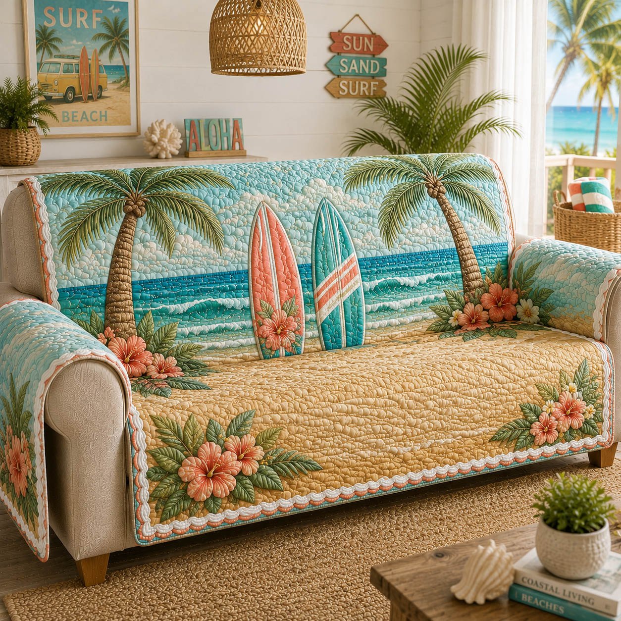Beach Comfort Sofa Cover