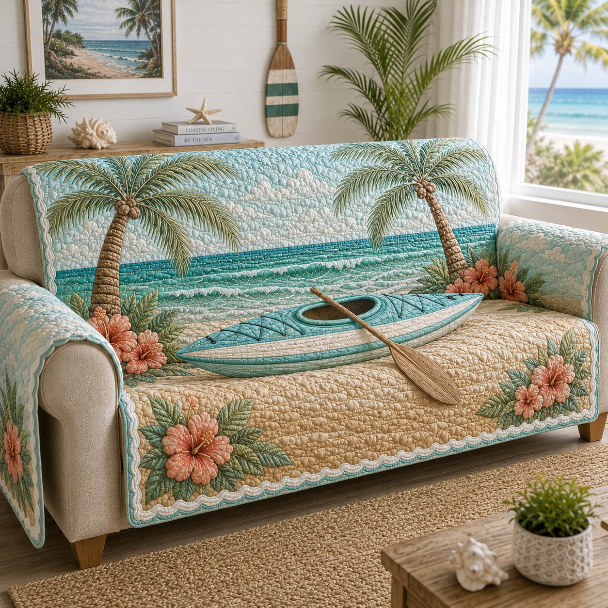 Beach Dreams Sofa Cover
