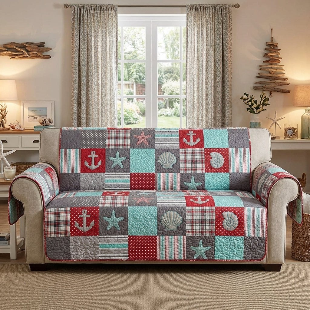 Beach Serenity Sofa Cover