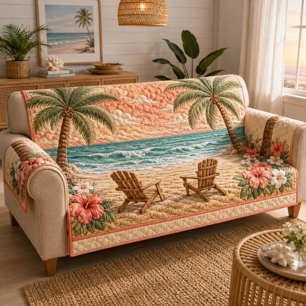 Beachside Living Sofa Cover
