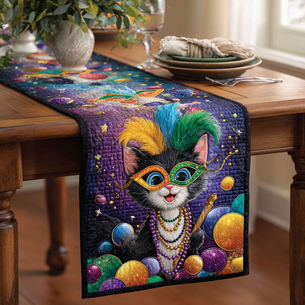 Beads Cat Table Runner