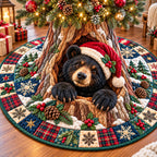 Bear Mountain Lodge Christmas Tree Skirt