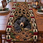 Bear Nature Harmony Table Runner