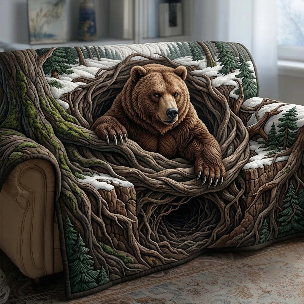 Bear Root Votex Sofa Cover