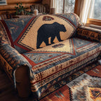 Bear Shield Heritage Sofa Cover