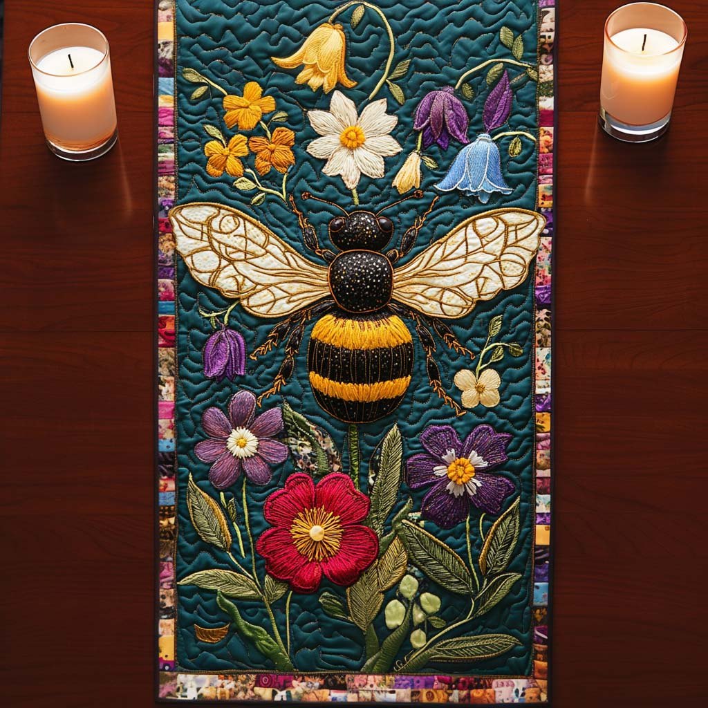 Bee Dance Table Runner