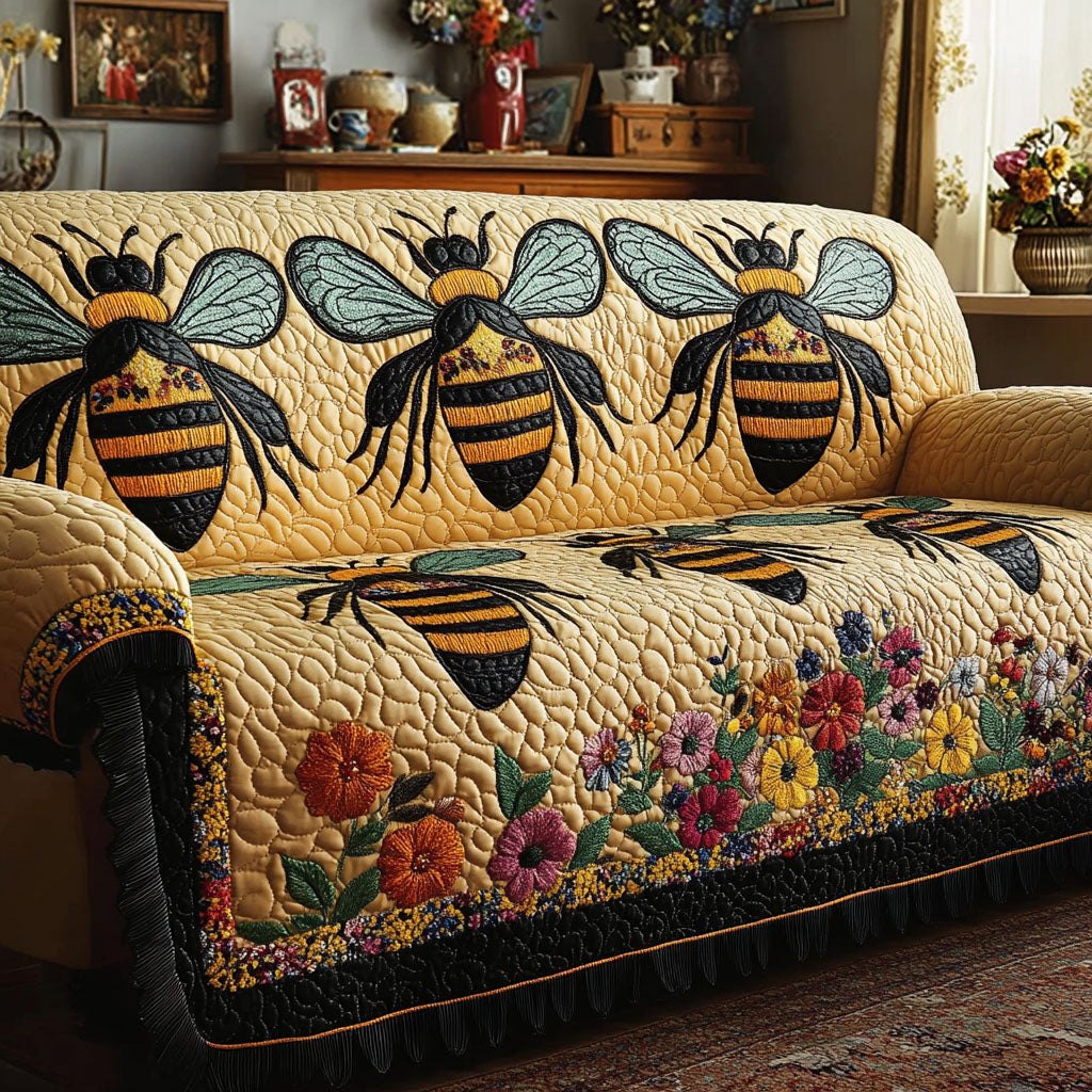 Bee Harmony Sofa Cover