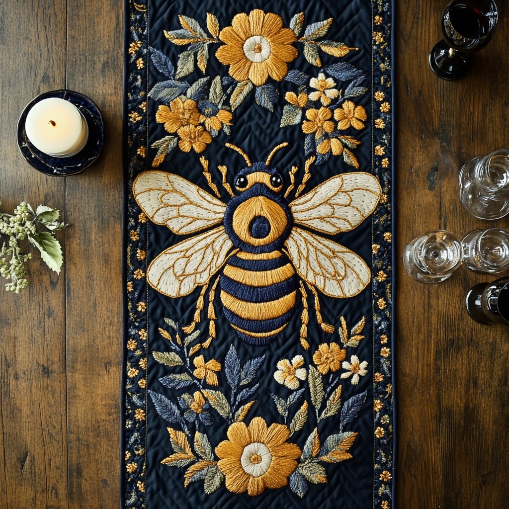 Bee Haven Table Runner